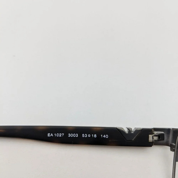 🕶️Emporio Armani EA1027 Men's Eyeglasses 53/18/140 /ALH741🕶️ - Picture 7 of 9